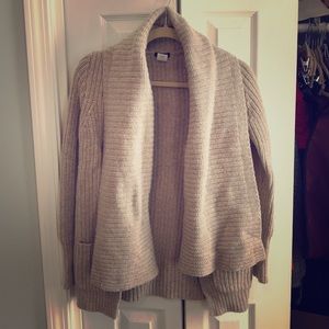 J. Crew xs lambswool cardigan bonfire apres wool